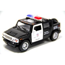 2005 Hummer H2 SUT Polis Arabası (1:40 Metal Çek Bırak Araba)