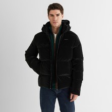 Gant Erkek Siyah Regular Fit Fermuarlı Mont