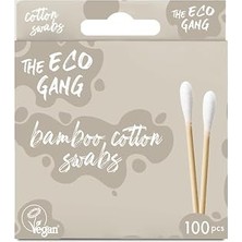 Renas Store The Eco Gang - Cotton Swabs - 100PCS - White - Bambu Kulak Çubuğu 100LÜ Beyaz