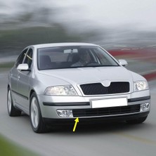 Renas Store Ön Tampon Alt Izgara Sağ Parçası 1Z0853666 Skoda Octavia A5 ile Uyumlu 2005-2008
