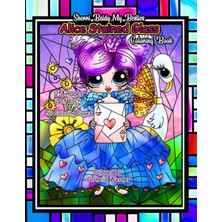 Renas Store Sherri Baldy My Besties Alice Stained Glass Coloring Book
