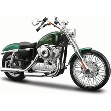 Maisto 1:12 Harley-Davidson 2013 XL 1200V Seventy-Two Renkli Oyuncak Motosiklet 3+ Yaş