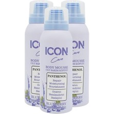 Renas Store Cilt Bakım Köpüğü Blueberry & Mılkshake 100 ml 3'lü Set