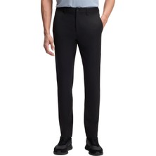 Boss Erkek Regular Fit Normal Bel Düz Paça Siyah Pantolon 50567132-001