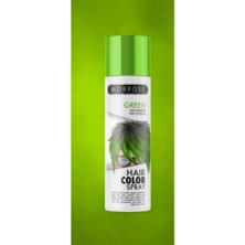 Renas Store Morfose Hair Color Spray 150ML Green (Yeşil) Saç Spreyi Mech Kırmızı