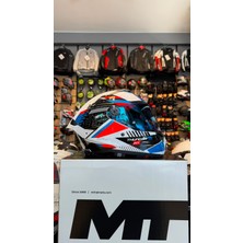 mt Helmets Thunder 4r Luminence A7 Parlak Kask 2026(ŞEFFAF Vizörlü)