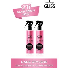 Renas Store Gliss Care Stylers Canlandırıcı Saç Bakım Spreyi 150 Ml, 2'li Set