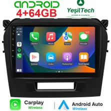Suziki Vitara 2014 2019 Android Multimedya Carplay 9 Inc Hd IPS Ekran 4/64GB Kamera Hediyeli