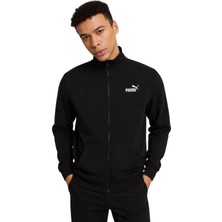 Puma Ess No. 1 Logo Erkek Eşofman Üstü Siyah Ceket 68258401