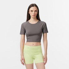 Energetics Olene Iı Ss Kadın Gri Antrenman T-Shirt
