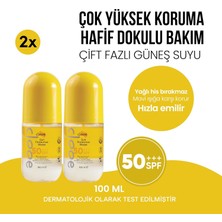 Renas Store Vegan Çift Fazlı Çok Yüksek Korumalı 50 Spf Güneş Suyu (100ML)