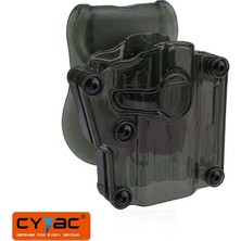 Cytac Şeffaf Yeşil Mega-Fit Paletli Kılıfı
