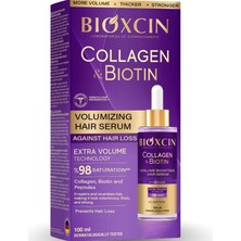 Renas Store Bioxcin Collagen & Biotin Saç Serumu 100 ml – Saç Dökülmesine Karşı, Hacimlendirici, Hidrolize Kolajen, Biotin ve Biocomplex B11 Içerikli