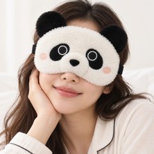Balevien Sevimli Panda Tasarımlı Pofuduk Göz Maskesi