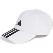 adidas 3-Stripes New Logo Baseball Unisex Beyaz Günlük Stil Şapka JE5652