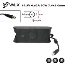 Valx 19.5V 4.62A 90W Notebook Adaptör 7.4x5.0mm