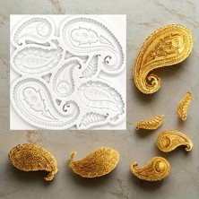 Siliko World Silikon Kalıp Mum Kalıbı Şeker Hamuru Kalıbı Taş Tozu Döküm Kalıbı
