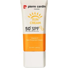 Renas Store Pierre Cardin Yüksek Uv Korumalı Koyu Leke Önleyici Spf 50 Güneş Kremi Yüz ve Tüm Vücut 50 ml