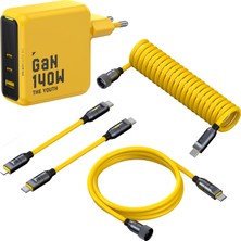 Aohi The Future Creative Power 2,6m Type-C Data Kablo Seti, Universal Uyumluluk ve Süper Hızlı Şarj 480MBPS  240W