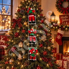 BeySüS Yılbaşı Tırmanan Noel Baba 125 cm 3lü