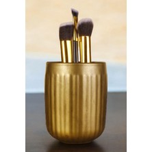 Renas Store Viselia Makyaj Düzenleyici Makyaj Organizeri Makyaj Fırçalığı Altın Eskitme Renk Model 11, VISMAKFIM11