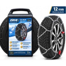 Zirve 225X50X16 Takmatik Kar Patinaj Zinciri Karlı ve Buzlu Yollarda Güvenli Sürüş Kolay Montaj