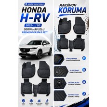 PINUKS Honda H-Rv 2022  Model Uyumlu 5d Araca Özel Oto Paspas Premium Serisi