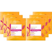 Renas Store Brezilya Keratin Düzleştirici Etkili Duş Öncesi Saç Bakım MASKESI-6X50ML-VEGAN