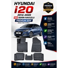 PINUKS Hyundai I20 2020  Model Uyumlu 5d Araca Özel Oto Paspas Premium Serisi