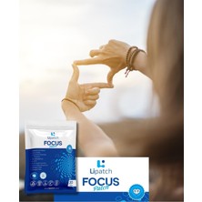 Renas Store Lipatch Focus Patch - Sınava Hazırlık Odaklanma Bandı | Yks, Lgs, Kpss Konsantrasyon Desteği | 30 Adet Transdermal Vitamin Yaması | Dikkat Dağınıklığı Için Omega-3, Magnezyum ve Aslan Yelesi Mantarı