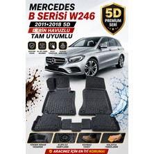 PINUKS Mercedes B Serisi W246 2013  Model Uyumlu 5d Araca Özel Oto Paspas Premium Serisi
