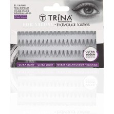 Renas Store Trina El Yapımı Tekli Takma Kirpikler, Yogun, Orta (60 Adet)
