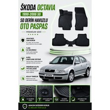 PINUKS Skoda Octavıa  1999  Model Uyumlu 5d Araca Özel Oto Paspas Premium Serisi