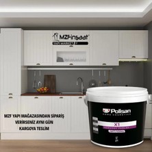 Polisan X1 Kokusuz Parlak Amerikan Panel Kapı Beyaz