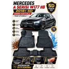 PINUKS Mercedes A Serisi W177 Hb 2023  Model Uyumlu 5d Araca Özel Oto Paspas Premium Serisi