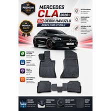 PINUKS Mercedes Cla   2024  Model Uyumlu 5d Araca Özel Oto Paspas Premium Serisi