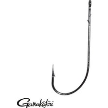 Gamakatsu Worm 36 Siyah No:2 Olta Iğnesi 1/6