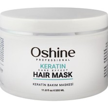 Renas Store Oshine Onarıcı Besleyici Keratin Bakım Saç Maskesi Sülfatsız, Keratin Care Effect Mask, 350ML