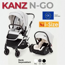 Kanz n-Go Travel Sistem Bebek Arabası Bej