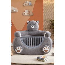 Setay Beşik, Kedi Peluş Kumaşlı, Sallanabilir ve Koltuğa Dönüşebilen Beşik