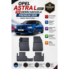PINUKS Opel Astra L 2022  Model Uyumlu 5d Araca Özel Oto Paspas Premium Serisi