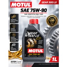 Motul Gear 300 Ls 75W-90 1 L Tam Sentetik Lsd Şanzıman ve Diferansiyel Yağı