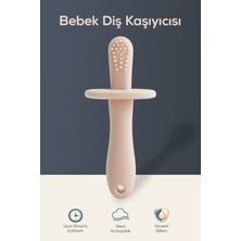 Wumboo Bebek Diş Kaşıyıcı Pembe Silikon Dişlik Ergonomik Tasarım ile Motor Becerileri Destekler