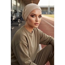 Aisha's Design Takçık Penye İç Bone,Vizon,B-37