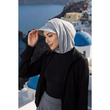 Aisha's Design Siperlik ve Kapatıcı Özellikli Penye Kadın Hazır Bone,B-88P,Gri 2