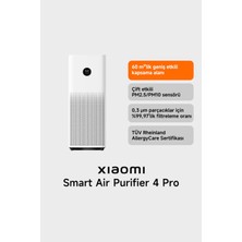 Xiaomi Smart Air Purifier 4 Pro Akıllı Hava Temizleyici (Xiami Türkiye Garantili )