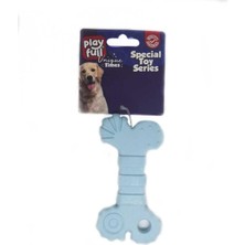 Renas Store Playfull Kemik Şeklinde Köpek Oyuncağı 10X5,5 cm BEYAZ,PF-4031