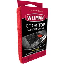 Renas Store Home Comforts Weiman Cook Top Fırça Pads, Siyah, 3 Count