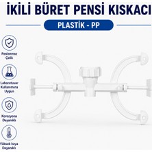 Labolist Büret Pensi Kıskacı Ikili Plastik - Pp