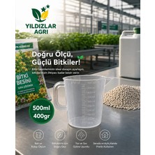 500ML/400GR Pratik Gübre Ölçü Kabı (Bitki Besin- Gübre Ölçeği)-KKG-PYZJ-SÜS-BHCALT